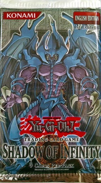 Shadow of Infinity Booster Pack [1st Edition] - Shadow of Infinity YuGiOh trading card
