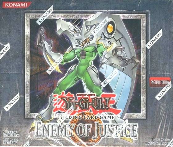 Enemy of Justice Booster Box [Unlimited Edition] - Enemy of Justice YuGiOh trading card