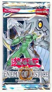 Enemy of Justice Booster Pack [Unlimited Edition] - Enemy of Justice YuGiOh trading card