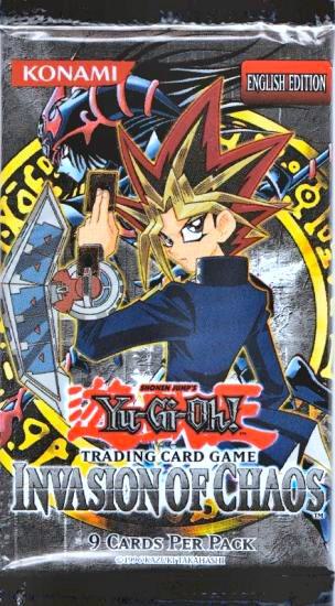 Invasion of Chaos Booster Pack [Unlimited Edition] - Invasion of Chaos YuGiOh trading card