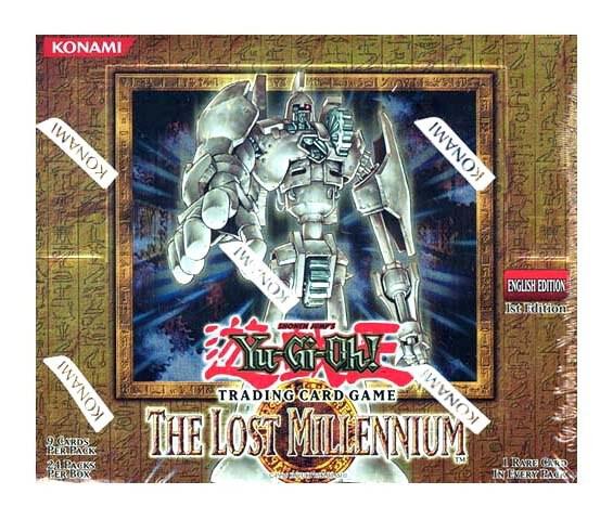 The Lost Millennium Booster Box [Unlimited Edition] - The Lost Millennium YuGiOh trading card
