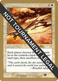 Global Ruin - 2002 Brian Kibler (INV) (SB) - World Championship Decks (WCD) #bk18sb - Special Magic: The Gathering Trading Card