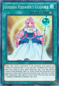 Goddess Verdande's Guidance - Shadows in Valhalla (SHVA) #SHVA-EN009 - Super Rare YuGiOh Trading Card
