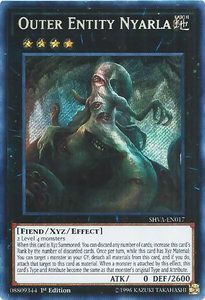 Outer Entity Nyarla - Shadows in Valhalla (SHVA) #SHVA-EN017 - Secret Rare YuGiOh Trading Card