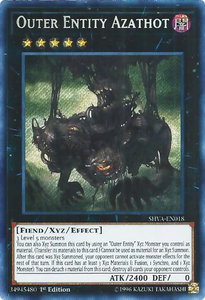Outer Entity Azathot - Shadows in Valhalla (SHVA) #SHVA-EN018 - Secret Rare YuGiOh Trading Card
