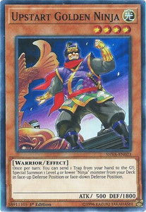 Upstart Golden Ninja - Shadows in Valhalla (SHVA) #SHVA-EN023 - Super Rare YuGiOh Trading Card