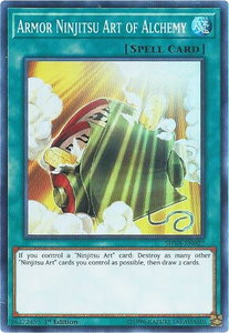 Armor Ninjitsu Art of Alchemy - Shadows in Valhalla (SHVA) #SHVA-EN027 - Super Rare YuGiOh Trading Card