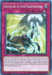 Ninjitsu Art of Super-Transformation - Shadows in Valhalla (SHVA) #SHVA-EN029 - Super Rare YuGiOh Trading Card