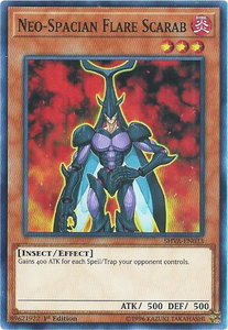 Neo-Spacian Flare Scarab - Shadows in Valhalla (SHVA) #SHVA-EN033 - Super Rare YuGiOh Trading Card