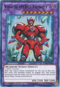 Vision HERO Trinity - Shadows in Valhalla (SHVA) #SHVA-EN036 - Super Rare YuGiOh Trading Card