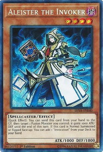 Aleister the Invoker - Shadows in Valhalla (SHVA) #SHVA-EN040 - Secret Rare YuGiOh Trading Card