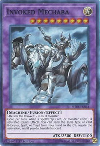 Invoked Mechaba - Shadows in Valhalla (SHVA) #SHVA-EN041 - Super Rare YuGiOh Trading Card