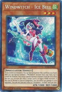 Windwitch - Ice Bell - Shadows in Valhalla (SHVA) #SHVA-EN046 - Secret Rare YuGiOh Trading Card