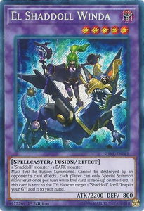 El Shaddoll Winda - Shadows in Valhalla (SHVA) #SHVA-EN049 - Secret Rare YuGiOh Trading Card