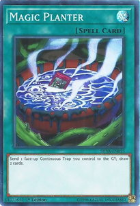 Magic Planter - Shadows in Valhalla (SHVA) #SHVA-EN055 - Super Rare YuGiOh Trading Card