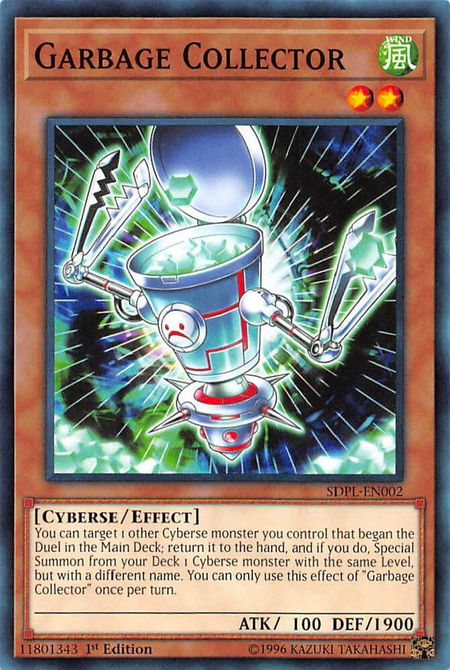 Garbage Collector trading card from Structure Deck: Powercode Link Garbage Collector - Structure Deck: Powercode Link YuGiOh trading card