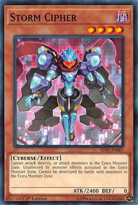 Storm Cipher - Structure Deck: Powercode Link (SDPL) #SDPL-EN007 - Common / Short Print YuGiOh Trading Card