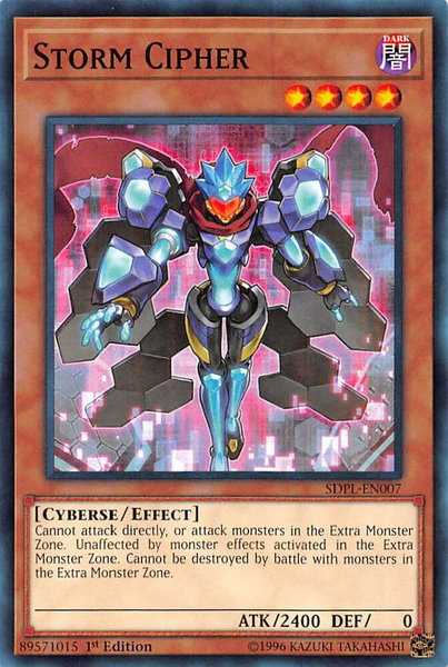 Storm Cipher - Structure Deck: Powercode Link YuGiOh trading card