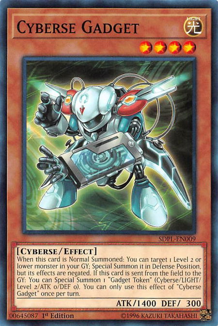 Cyberse Gadget trading card from Structure Deck: Powercode Link Cyberse Gadget - Structure Deck: Powercode Link YuGiOh trading card