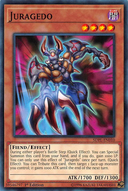 Juragedo trading card from Structure Deck: Powercode Link Juragedo - Structure Deck: Powercode Link YuGiOh trading card