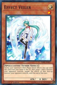 Effect Veiler - Structure Deck: Powercode Link (SDPL) #SDPL-EN017 - Common / Short Print YuGiOh Trading Card