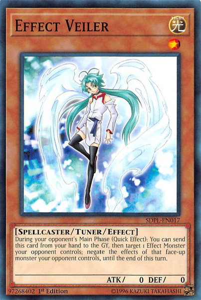 Effect Veiler - Structure Deck: Powercode Link YuGiOh trading card