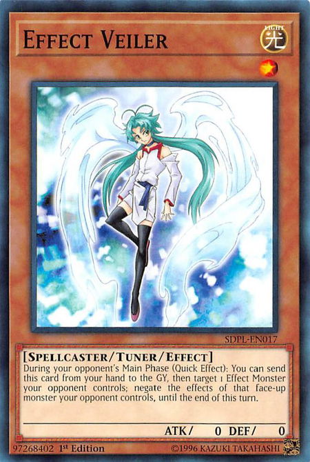 Effect Veiler trading card from Structure Deck: Powercode Link Effect Veiler - Structure Deck: Powercode Link YuGiOh trading card
