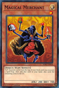 Magical Merchant - Structure Deck: Powercode Link (SDPL) #SDPL-EN018 - Common / Short Print YuGiOh Trading Card