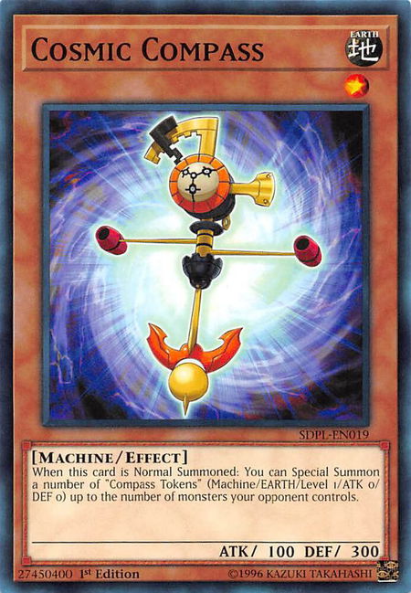 Cosmic Compass trading card from Structure Deck: Powercode Link Cosmic Compass - Structure Deck: Powercode Link YuGiOh trading card