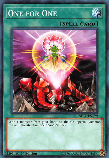 One for One - Structure Deck: Powercode Link YuGiOh trading card
