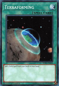 Terraforming - Structure Deck: Powercode Link (SDPL) #SDPL-EN030 - Common / Short Print YuGiOh Trading Card