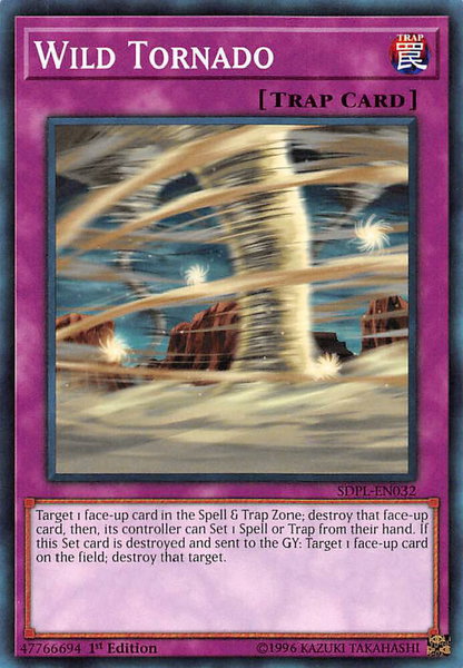 Wild Tornado - Structure Deck: Powercode Link YuGiOh trading card