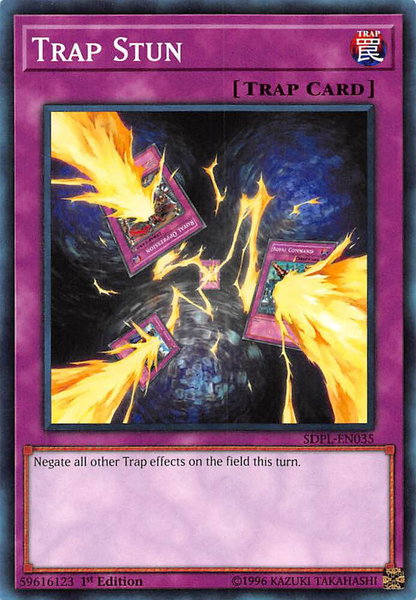 Trap Stun - Structure Deck: Powercode Link YuGiOh trading card