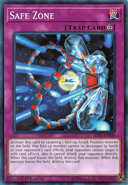 Safe Zone - Structure Deck: Powercode Link YuGiOh trading card
