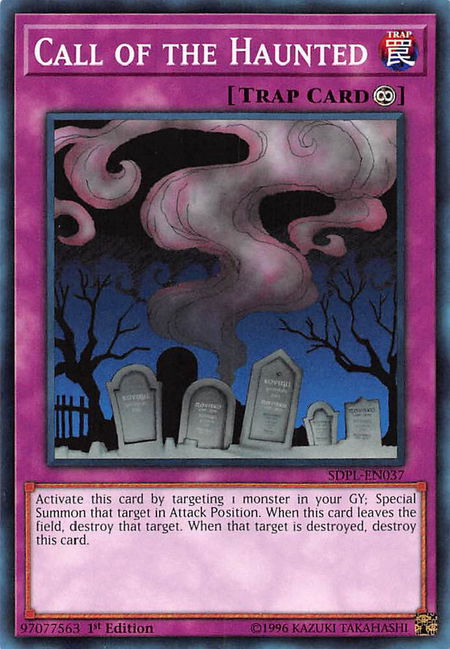 Call of the Haunted - Structure Deck: Powercode Link YuGiOh trading card