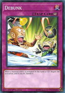 Debunk - Structure Deck: Powercode Link (SDPL) #SDPL-EN039 - Common / Short Print YuGiOh Trading Card