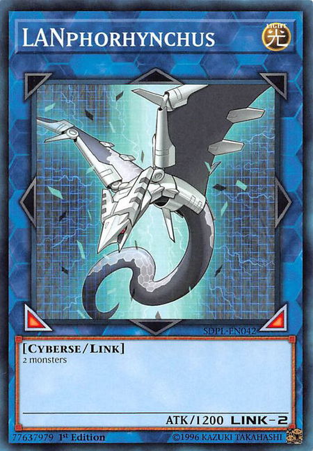 LANphorhynchus trading card from Structure Deck: Powercode Link LANphorhynchus - Structure Deck: Powercode Link YuGiOh trading card