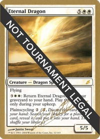 Eternal Dragon - 2004 Julien Nuijten (SCG) - World Championship Decks (WCD) #jn12 - Special Magic: The Gathering Trading Card