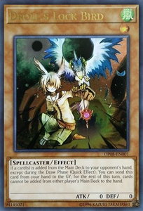 Droll & Lock Bird (UTR) - OTS Tournament Pack 8 (OP08) #OP08-EN001 - Ultimate Rare YuGiOh Trading Card
