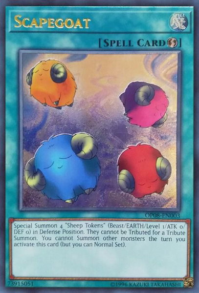 Scapegoat (UTR) - OTS Tournament Pack 8 YuGiOh trading card