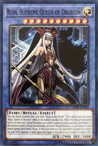 Ruin, Supreme Queen of Oblivion - OTS Tournament Pack 8 (OP08) #OP08-EN004 - Super Rare YuGiOh Trading Card