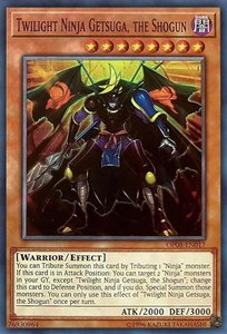 Twilight Ninja Getsuga, the Shogun - OTS Tournament Pack 8 (OP08) #OP08-EN017 - Common / Short Print YuGiOh Trading Card