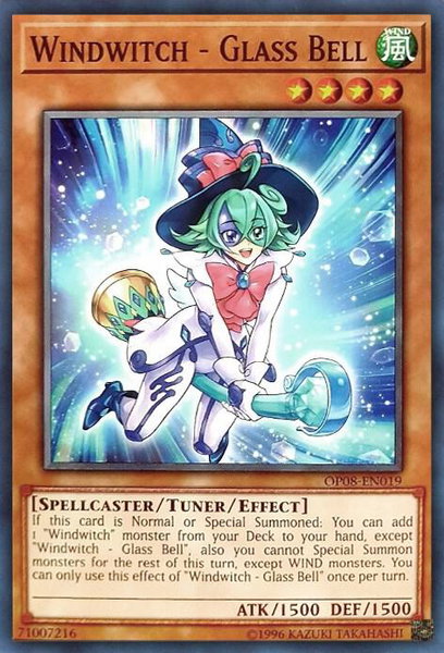 Windwitch - Glass Bell - OTS Tournament Pack 8 YuGiOh trading card