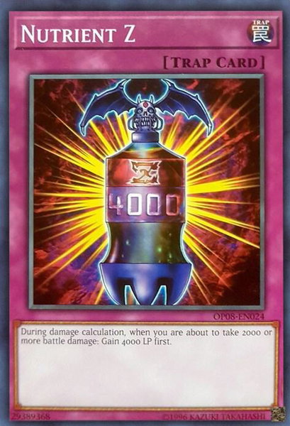 Nutrient Z - OTS Tournament Pack 8 YuGiOh trading card