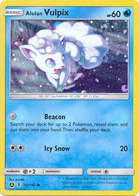Alolan Vulpix - 21a/145 - Alternate Art Promos (PR) #021a/145 - Rare Pokémon Trading Card