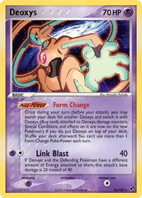 Deoxys - 16/107 (EX Deoxys) - Deck Exclusives (PR) #016/107 - Holo Rare Pokémon Trading Card