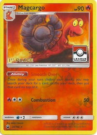 Magcargo - 24/168 (League Challenge) [1st Place] - League & Championship Cards (PR) #024/168 - Promo Pokémon Trading Card