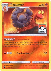 Magcargo - 24/168 (Pokemon League) [3rd Place] - League & Championship Cards (PR) #024/168 - Promo Pokémon Trading Card