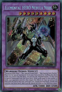 Elemental HERO Nebula Neos - 2018 Mega-Tins (CT15) #CT15-EN001 - Secret Rare YuGiOh Trading Card