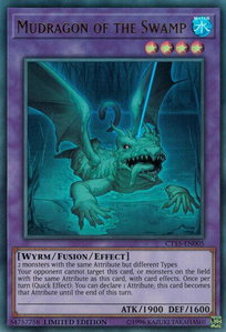 Mudragon of the Swamp - 2018 Mega-Tins (CT15) #CT15-EN005 - Ultra Rare YuGiOh Trading Card